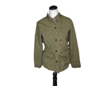 LOVE Tree Army Green Lightweight Jacket Size Small